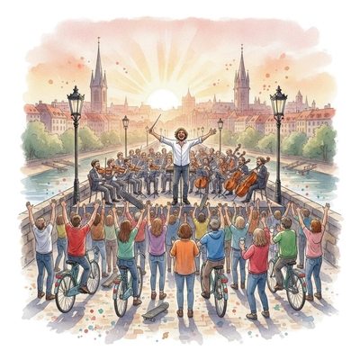 Grieg presenting the backstory of his Peer Gynt Suite No 1