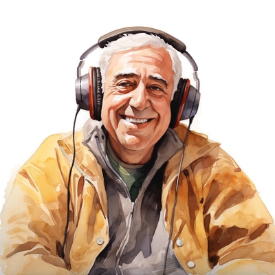 Khachaturian presenting the backstory of his Gayane