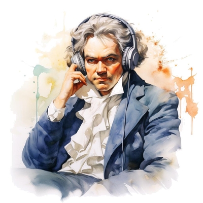 Beethoven presenting best moments of his Piano Sonata No. 8 in C minor, Op. 13, "Pathétique"