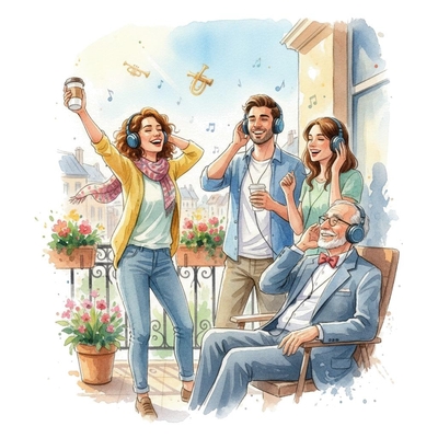 Händel presenting a listen guide for his Hallelujah