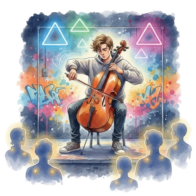 Elgar presenting best moments of his Cello Concerto in E minor, Op. 85