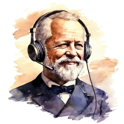 Tchaikovsky presenting the backstory of his Piano Concerto No 1