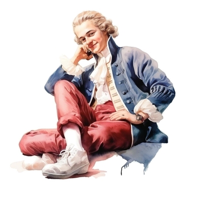 Mozart presenting best moments of his Piano Concerto No 21