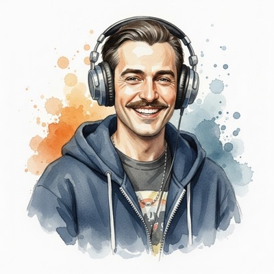 Portrait of Puccini