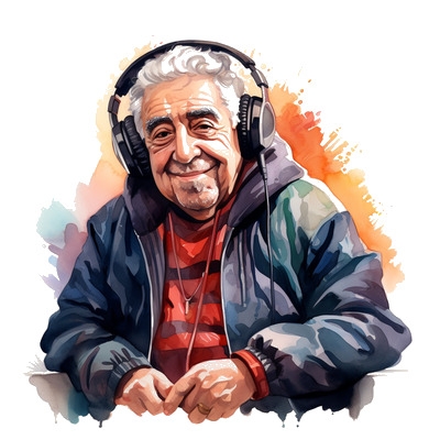 Portrait of Khachaturian