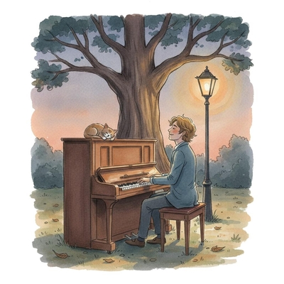 Satie presenting best moments of his Gymnopedie No 1