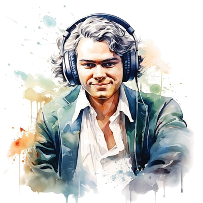 Beethoven presenting a listen guide for his Symphony No 9's III. Adagio Molto e Cantabile