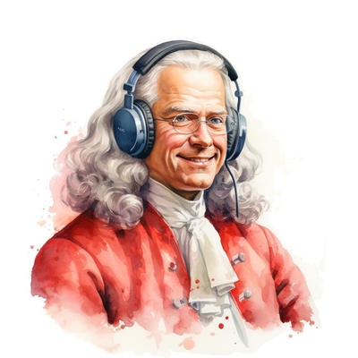 Bach presenting the backstory of his Air on the G String