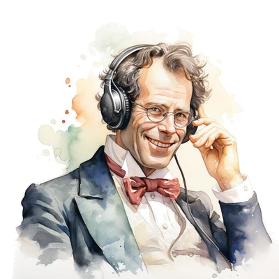 Mahler presenting a listen guide for his Symphony No 5's V. Rondo-Finale