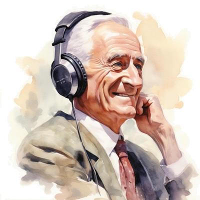 Ravel presenting a listen guide for his Bolero
