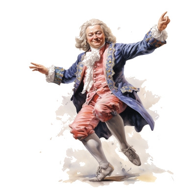 Bach dancing